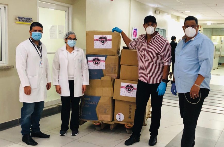 Coalici&oacute;n de Peloteros Dominicanos Dona insumos m&eacute;dicos al Cabral y B&aacute;ez