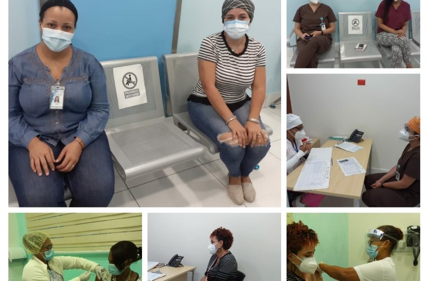 Inician jornada de vacunaci&oacute;n preventiva de Influenza, T&eacute;tano, Hepatitis y Difteria, en el Hospital Cabral y B&aacute;ez.