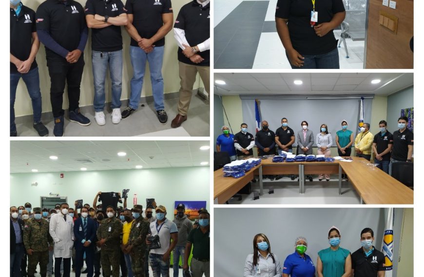 Direcci&oacute;n del Hospital Jos&eacute; Mar&iacute;a Cabral y B&aacute;ez entreg&oacute; hoy camisetas institucionales a colaboradores del centro