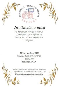 Read more about the article Invitacion a misa