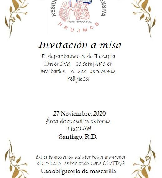 Invitacion a misa