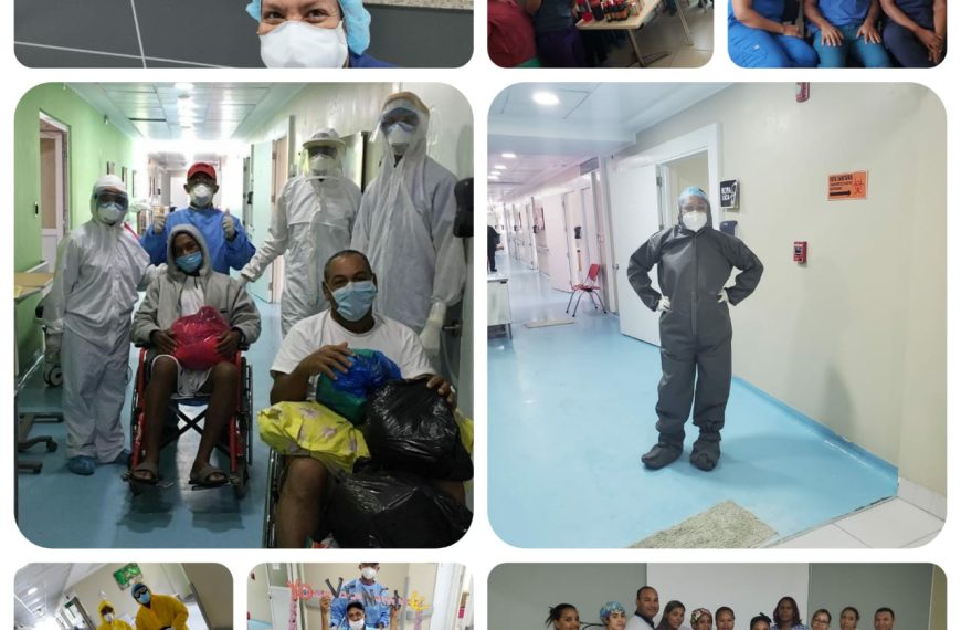 H&eacute;roes de primera l&iacute;nea del &aacute;rea de (COVID- 19) del Cabral y B&aacute;ez recuerdan la fecha