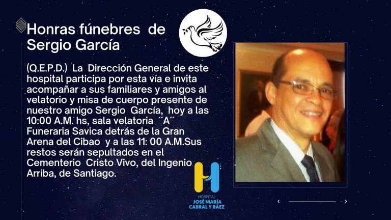 Read more about the article Honras fúnebres  de Sergio García