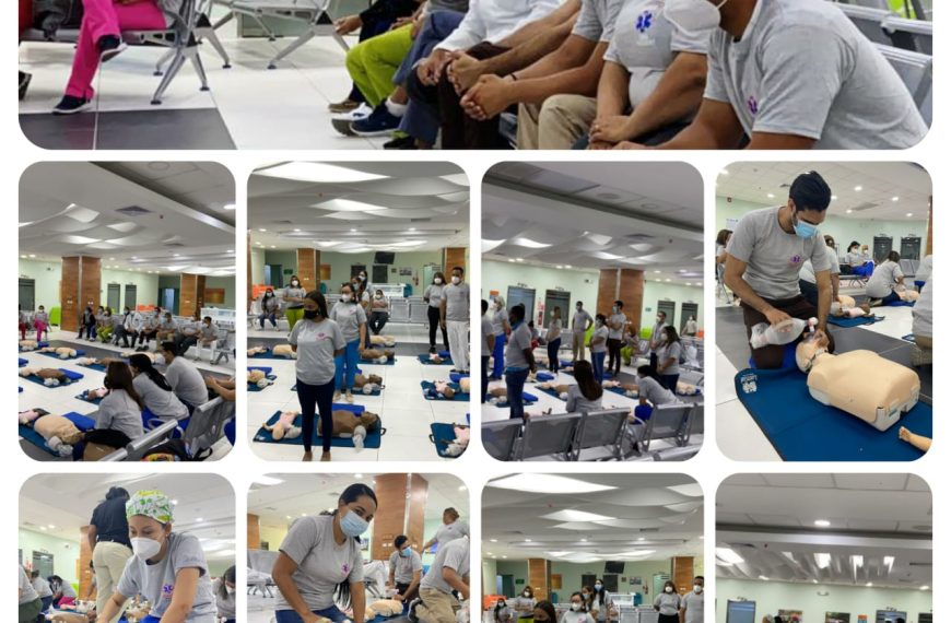 Personal de Emergencia y UCI del Cabral y B&aacute;ez se capacita sobre Reanimaci&oacute;n Cardiopulmonar