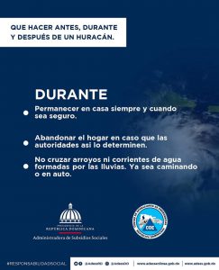 Read more about the article Que hacer durante un  Huracán