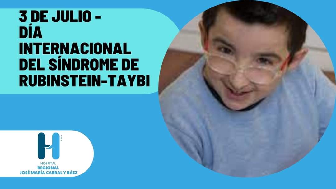 Día Internacional del Síndrome de Rubinstein-Taybi - 3 de julio Asociación  Española del Síndrome de Rubinstein-Taybi. (2020). 3 de julio - Día  Internacional del Síndrome de Rubinstein-Taybi (SRT). 03/07/2020, de FEDER  Sitio