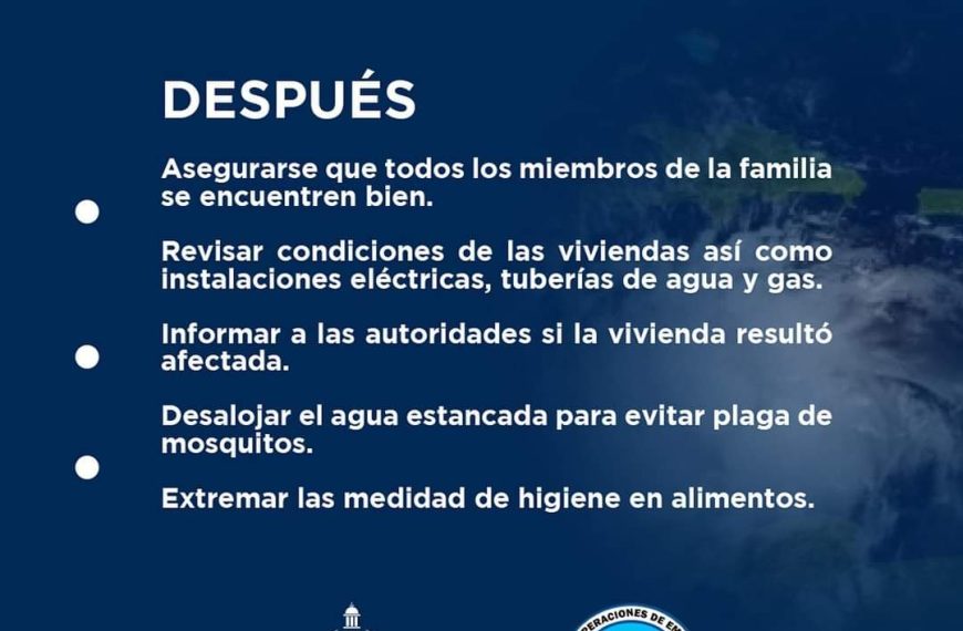 Que hacer despu&eacute;s de un Hurac&aacute;n
