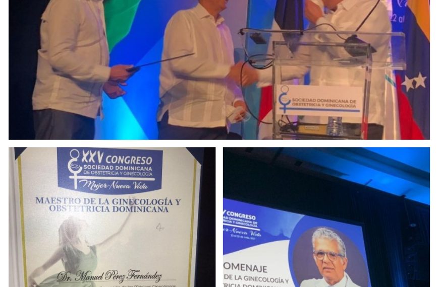 Reconocen al Dr. P&eacute;rez Fern&aacute;ndez como padre de la Obstetricia y Ginecolog&iacute;a de R.D