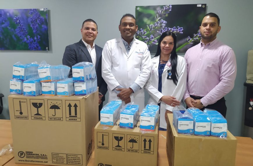 Laboratorio Ibero f&aacute;rmacos, nos entreg&oacute; medicamentos exclusivos de la l&iacute;nea dolor , gesto que agradecemos.&nbsp;