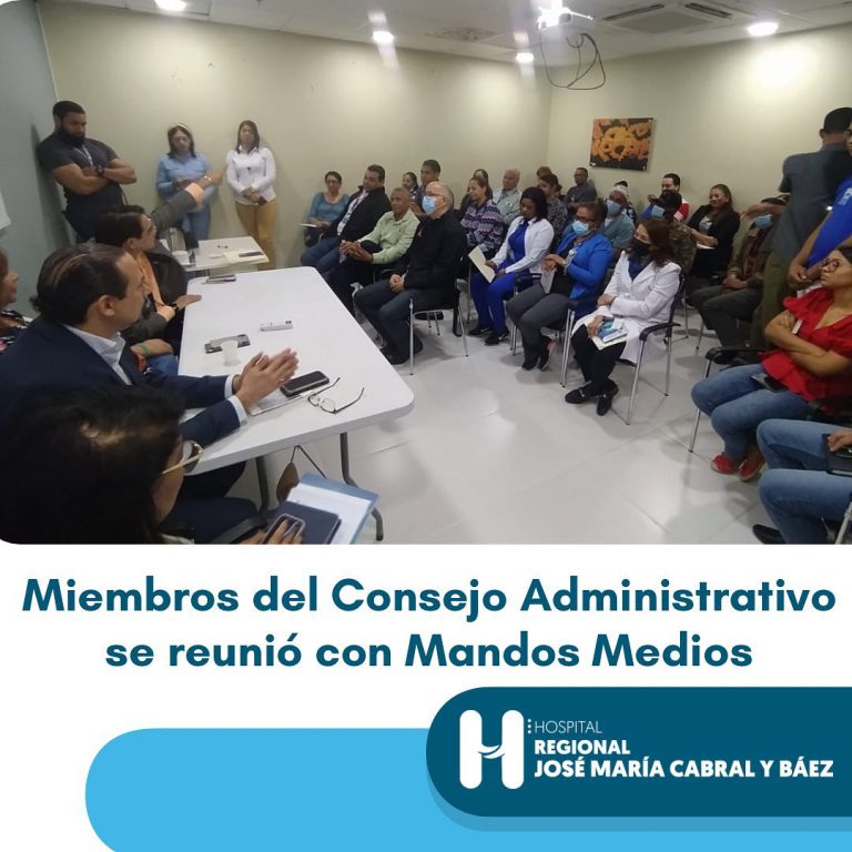 Read more about the article Miembros del Consejo Administrativo se reunió con Mandos Medios
