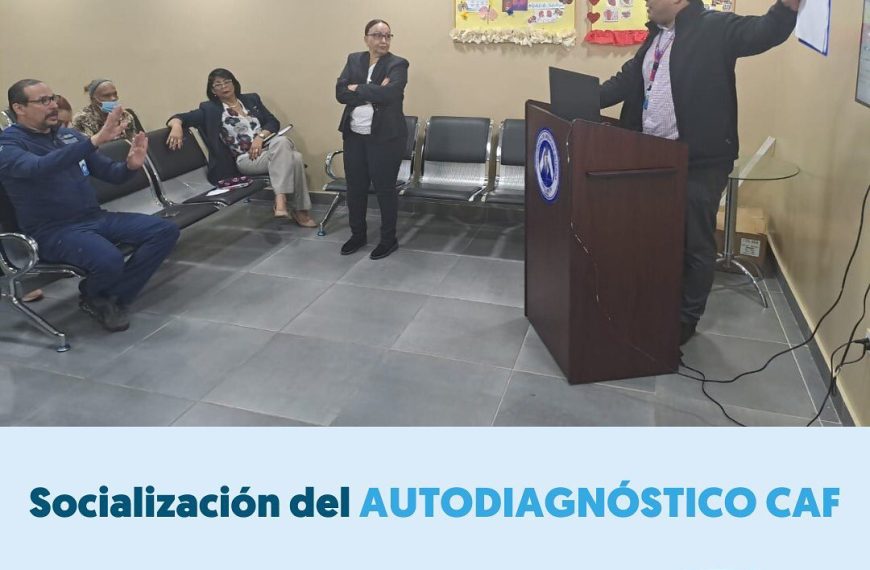 Socializaci&oacute;n del AUTODIAGN&Oacute;STICO CAF
