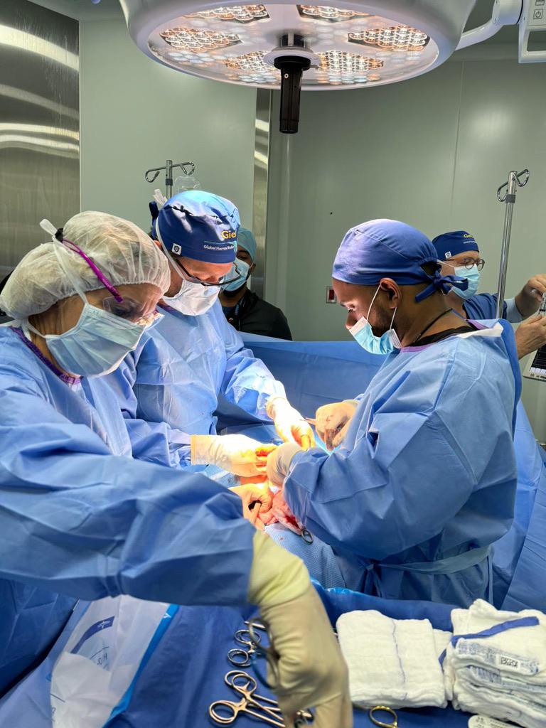 Read more about the article Unos 22 pacientes fueron beneficiados en jornada quirúrgica
